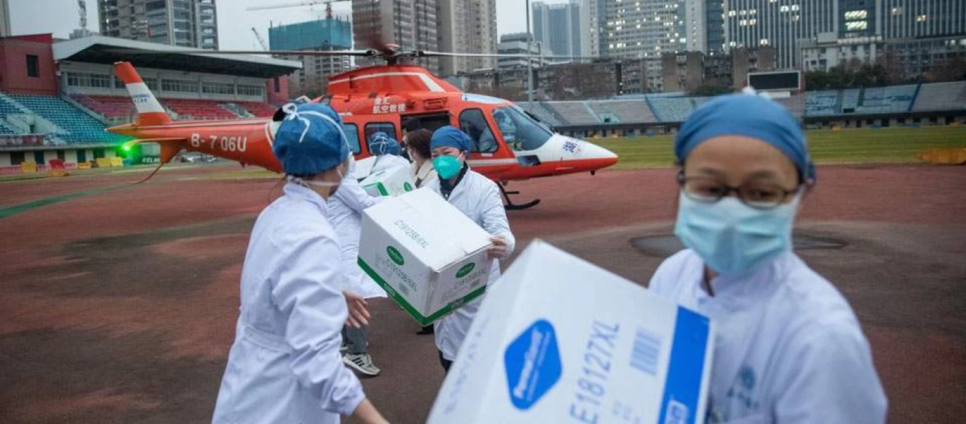 Κορωνοϊός: Η Κίνα στο πλευρό της Ελλάδας - Δώρισε χιλιάδες μάσκες για το ΕΣΥ